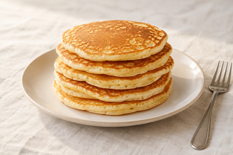 Milk pancakes — finished dish